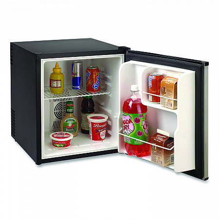1.7 Cu.Ft Superconductor Compact Refrigerator, Black/Stainless Steel (SAR1702N3S)