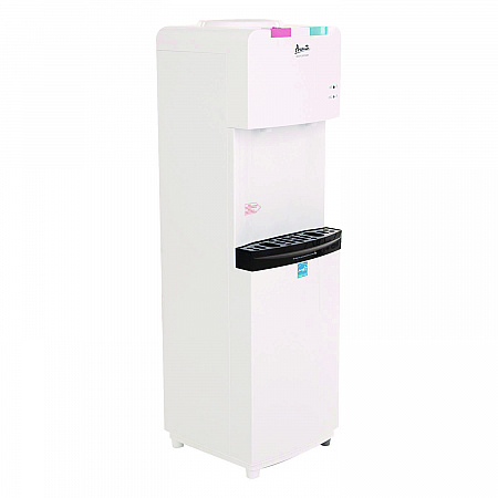 Hot and Cold Water Stand Up Dispenser, 3 gal to 5 gal, 11 x 12 x 36, White (WDHC770I0W)
