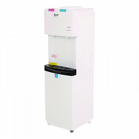 Hot and Cold Water Stand Up Dispenser, 3 gal to 5 gal, 11 x 12 x 36, White (WDHC770I0W)
