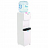 Hot and Cold Water Stand Up Dispenser, 3 gal to 5 gal, 11 x 12 x 36, White (WDHC770I0W)