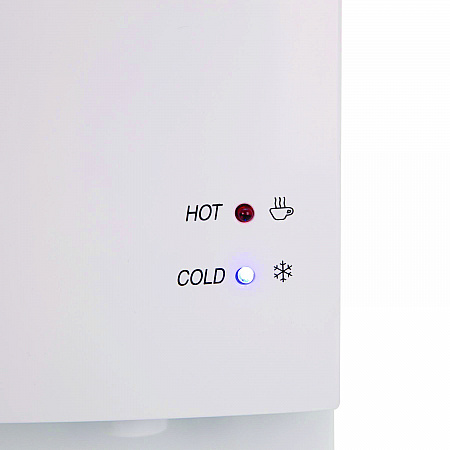 Hot and Cold Water Stand Up Dispenser, 3 gal to 5 gal, 11 x 12 x 36, White (WDHC770I0W)
