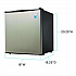 1.7 Cu. Ft. All Refrigerator, Stainless Steel/Black (AR17T3S)
