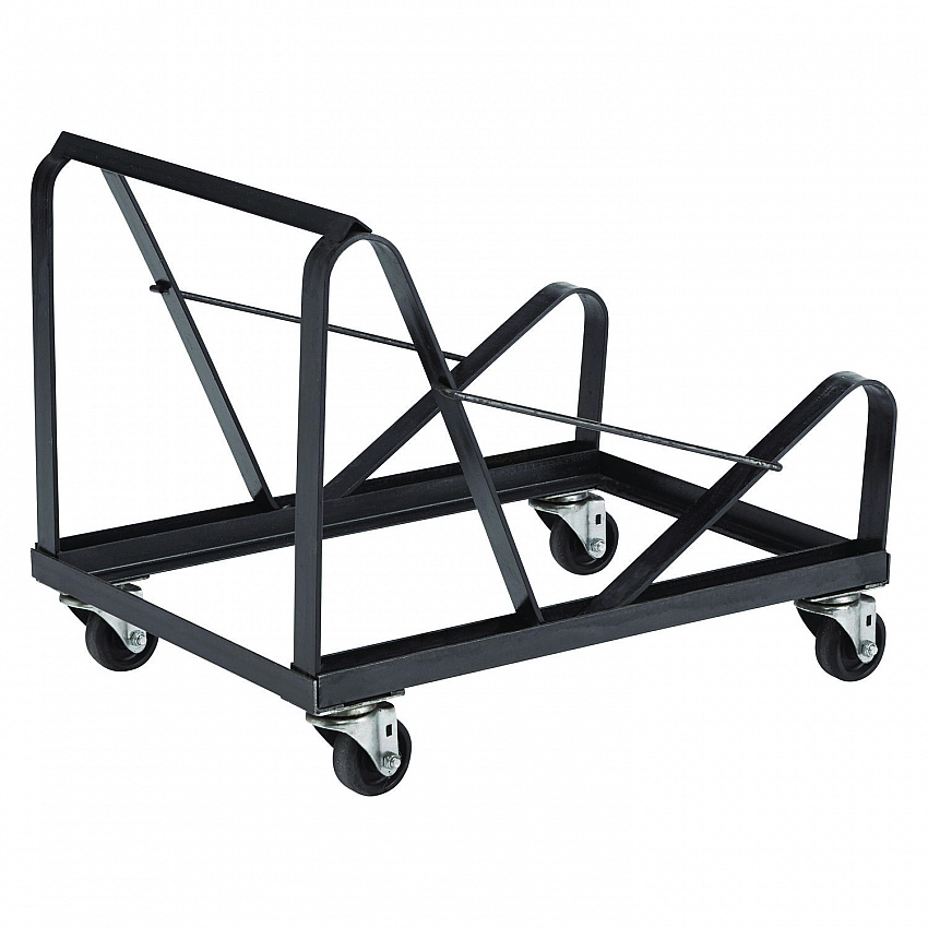Dolly For 8600 Series Chairs, 1,100 lb Capacity, 21" x 21" x 26", Black (DY86)