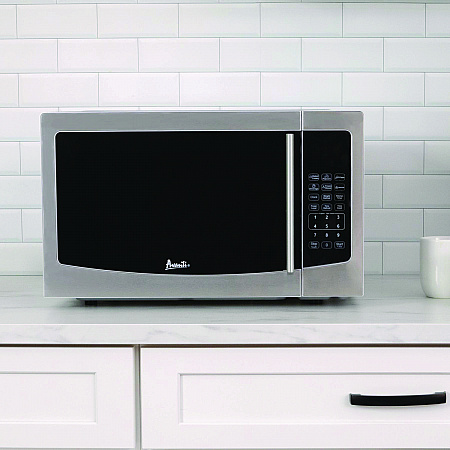 1.1 cu ft Compact Microwave Oven, 1,000 W, Mirror-Finish (MT116V4M)