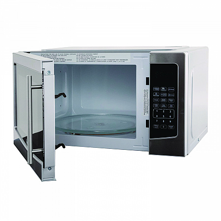 1.1 cu ft Compact Microwave Oven, 1,000 W, Mirror-Finish (MT116V4M)