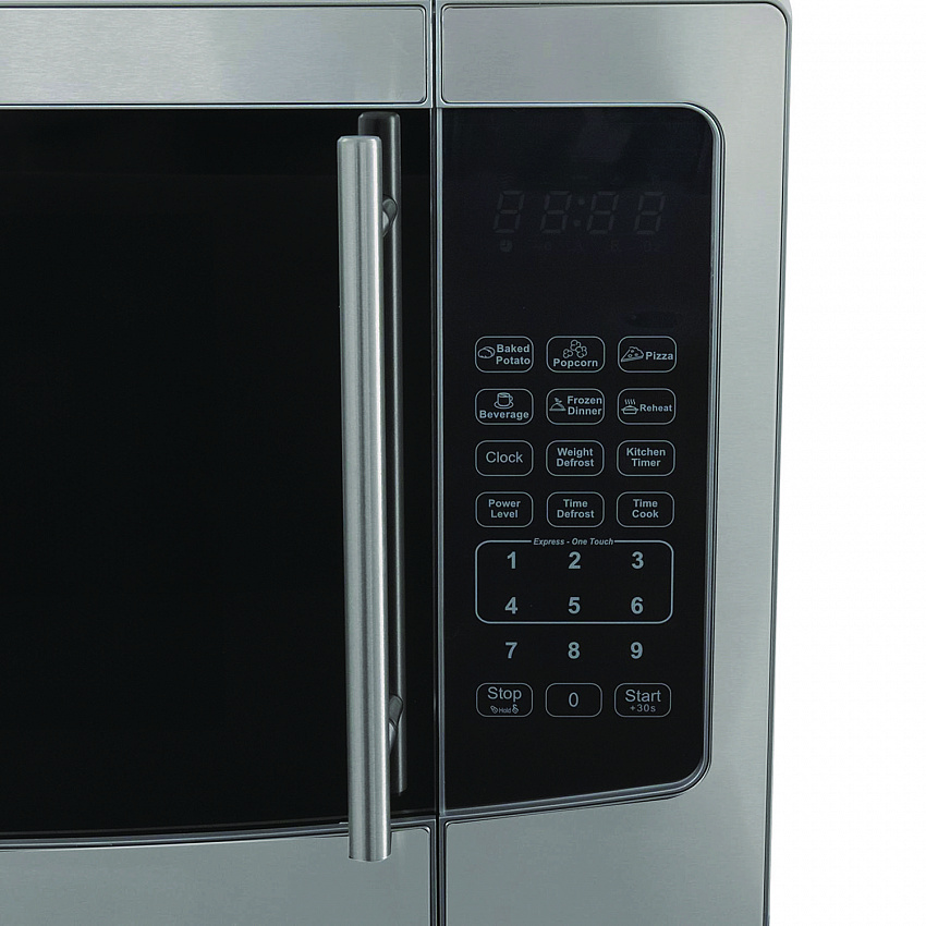 1.1 cu ft Compact Microwave Oven, 1,000 W, Mirror-Finish (MT116V4M)