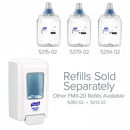 FMX-20 Soap Push-Style Dispenser, 2,000 mL, 6.5
