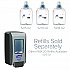 FMX-20 Soap Push-Style Dispenser, 2,000 mL, 6.5 x 4.65 x 11.86, Graphite/Chrome, 6/Carton (523406CT)