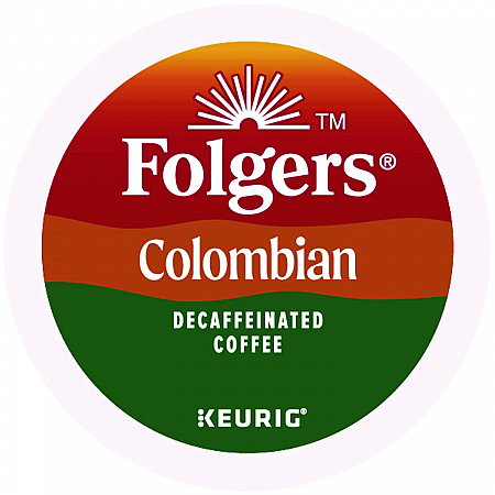 100% Colombian Decaf Coffee K-Cups, 24/Box (0570)