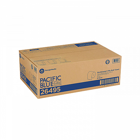 Pacific Blue Ultra Paper Towels, 1-Ply, 7.87
