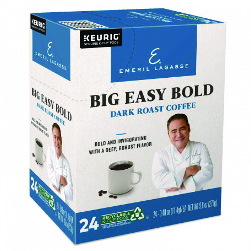 Big Easy Bold Coffee K-Cups, 24/Box (PB1036)