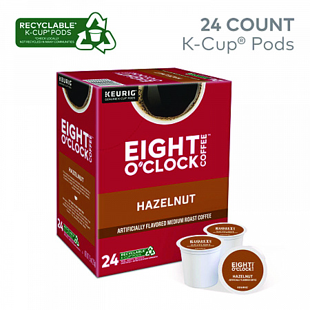 Hazelnut Coffee K-Cups, 24/Box (6406)