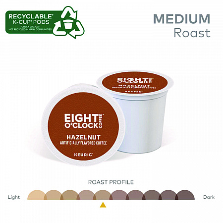 Hazelnut Coffee K-Cups, 96/Carton (6406CT)