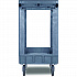 Two-Shelf Utility Cart, Plastic, 2 Shelves, 500 lb Capacity, 17.25