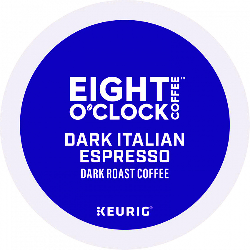 Dark Italian Espresso Coffee K-Cups, 24/Box (6408)