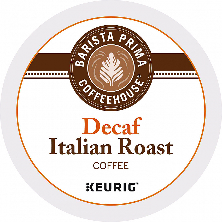 Decaf Italian Roast Coffee K-Cups, 24/Box (8506)