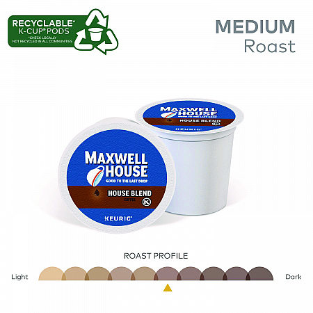 House Blend Coffee K-Cups, 24/Box (5303)