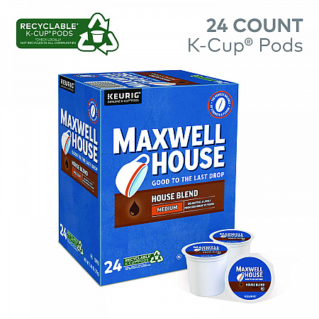 House Blend Coffee K-Cups, 24/Box (5303)