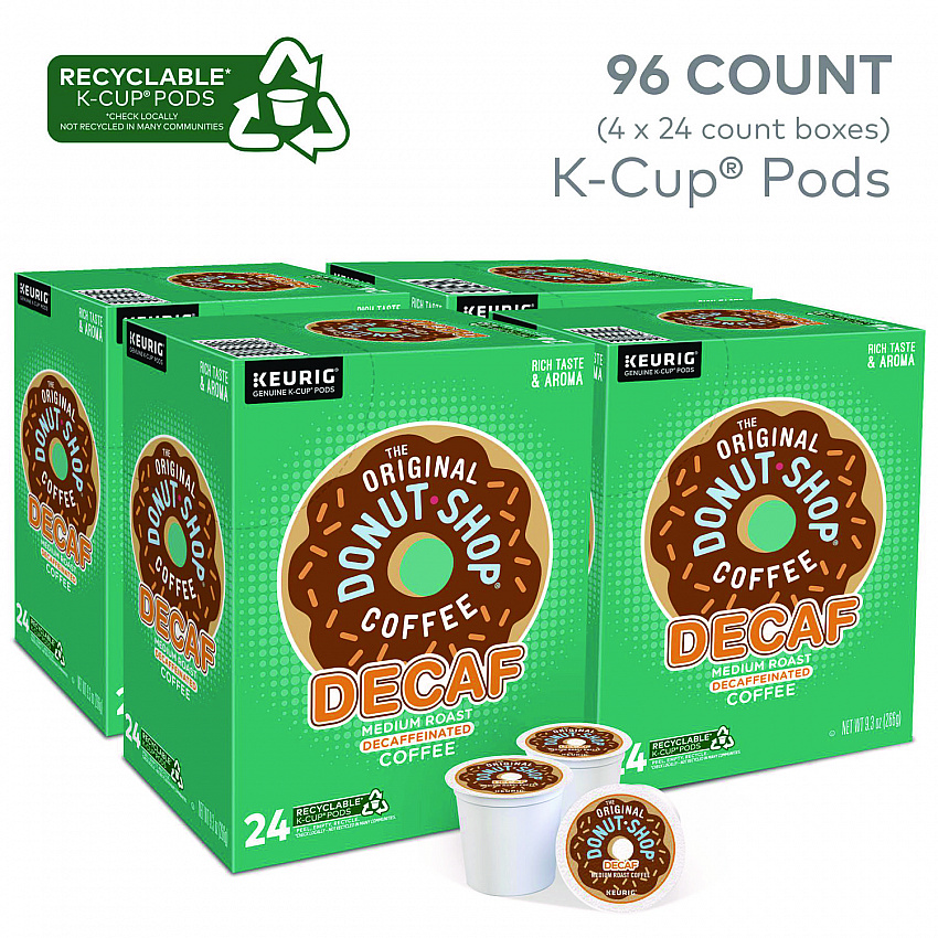 Decaf Coffee K-Cup Pods, 96/Carton (7401)