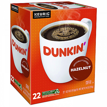 K-Cup Pods, Hazelnut, 22/Box (1270)