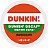 K-Cup Pods, Dunkin' Decaf, 22/Box (1269)