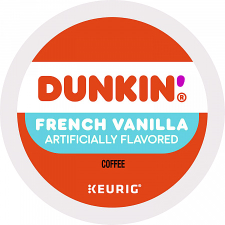 K-Cup Pods, French Vanilla, 22 Pods/Box (1268)