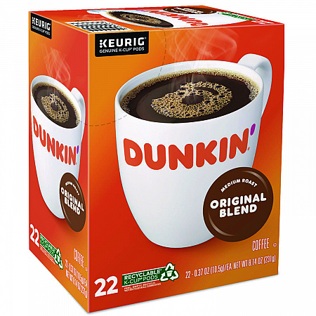 K-Cup Pods, Original Blend,  22/Box (1267)