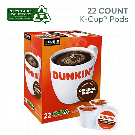 K-Cup Pods, Original Blend,  22/Box (1267)