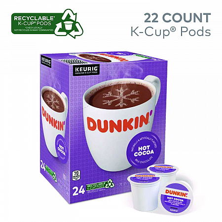 Milk Chocolate Hot Cocoa K-Cup Pods, 22/Box (1261)