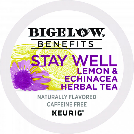 Benefits Lemon and Echinacea Herbal K-Cup, 0.11 oz, 22/Box (2025)