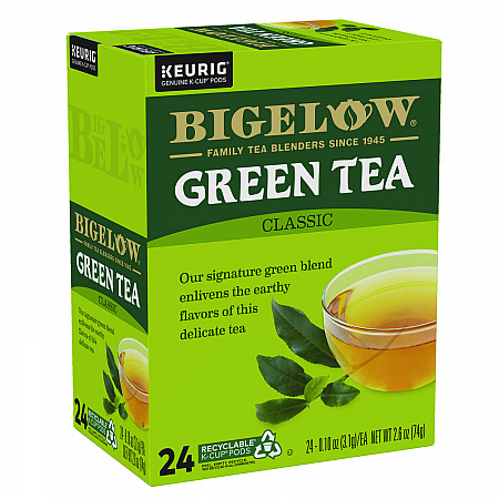 Green Tea K-Cup Pack, 24/Box (6085)
