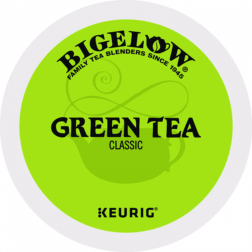 Green Tea K-Cup Pack, 24/Box, 4 Box/Carton (6085CT)