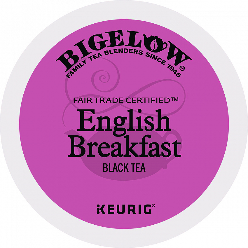 English Breakfast Tea K-Cups, 24/Box, 4 Box/Carton (6080CT)