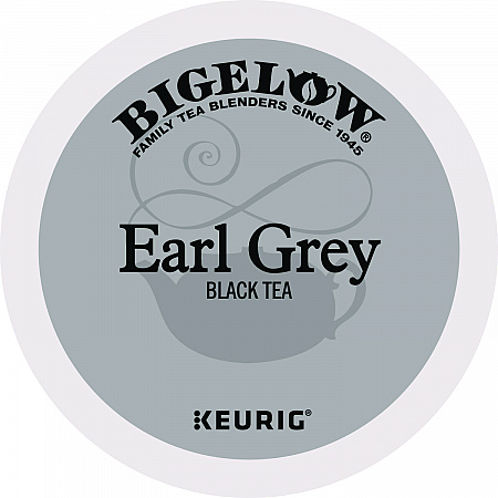Earl Grey Tea K-Cup Pack, 24/Box, 4 Box/Carton (6082CT)