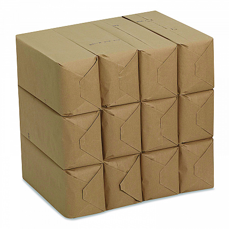Interfold Napkin Refills, 1-Ply, 13 x 8.5, Brown, 900 Napkins/Pack, 12 Packs/Carton (37604)