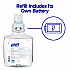VF PLUS Hand Sanitizer Gel, 1,200 mL Refill Bottle, Fragrance-Free, For CS8 Dispensers, 2/Carton (789902CT)