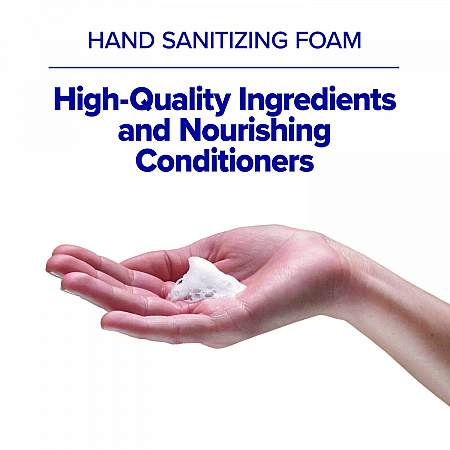 Advanced Hand Sanitizer Green Certified Foam Refill, For CS8 Dispensers, 1,200 mL, Fragrance-Free, 2/Carton (785102CT)