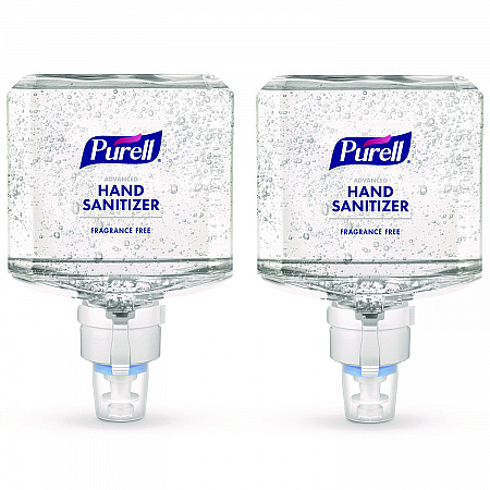 Professional Advanced Gel Hand Sanitizer Fragrance Free, For ES8 Dispenser, 2/Carton (776002)