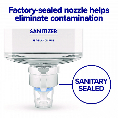Professional Advanced Gel Hand Sanitizer Fragrance Free, For ES8 Dispenser, 2/Carton (776002)