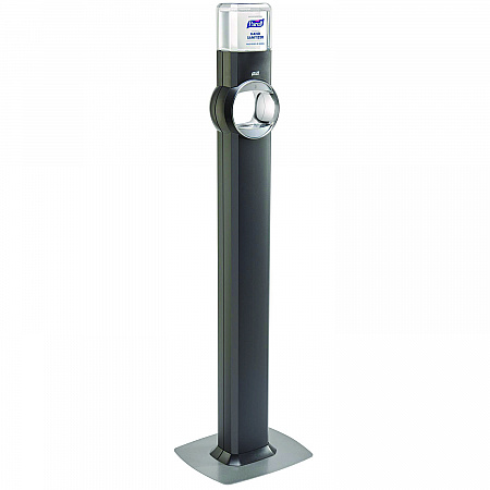 FS8 Floor Stand Dispenser with Energy-on-the-Refill and SMARTLINK Capability, 12.75 x 11.25 x 39, Graphite (7724DS)