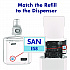 FS8 Floor Stand Dispenser with Energy-on-the-Refill and SMARTLINK Capability, 12.75 x 11.25 x 39, White (7720DS)