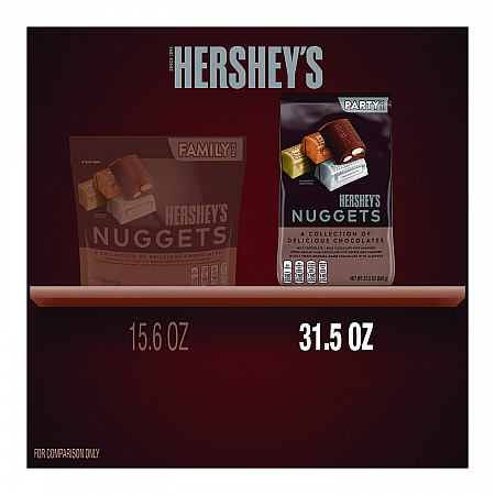 Nuggets, Party Pack, Assorted, 31.5 oz Bag (2411693)
