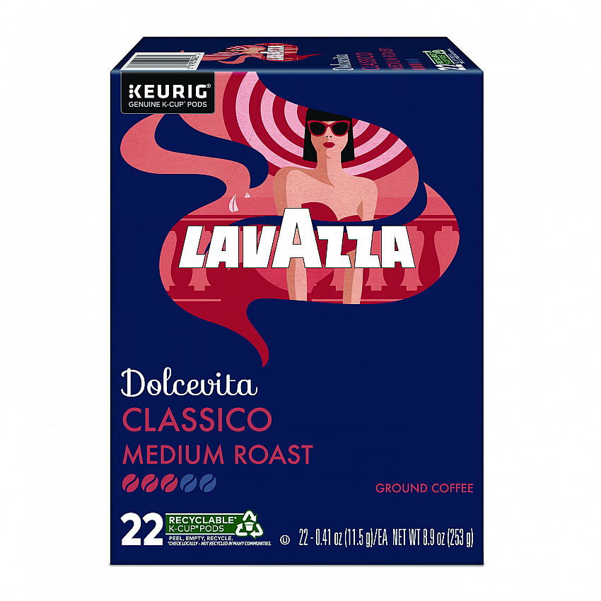Classico Coffee K-Cups, 22/Box (6001)