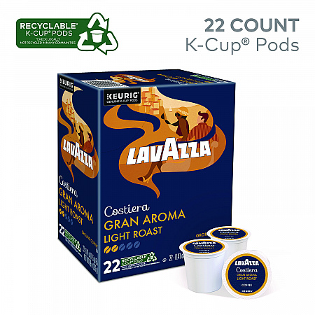 Gran Aroma Coffee K-Cups, 22/Box (6002)