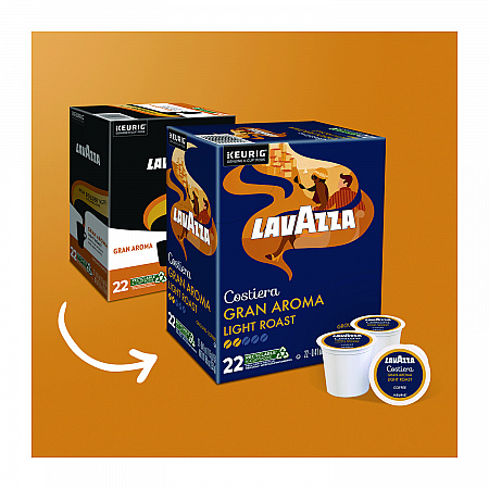 Gran Aroma Coffee K-Cups, 22/Box (6002)