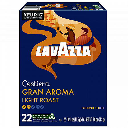 Gran Aroma Coffee K-Cups, 22/Box (6002)