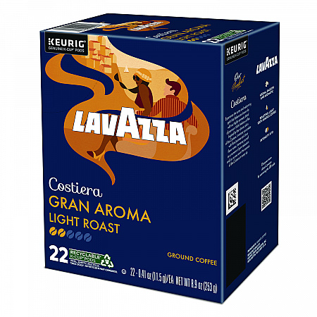 Gran Aroma Coffee K-Cups, 22/Box (6002)