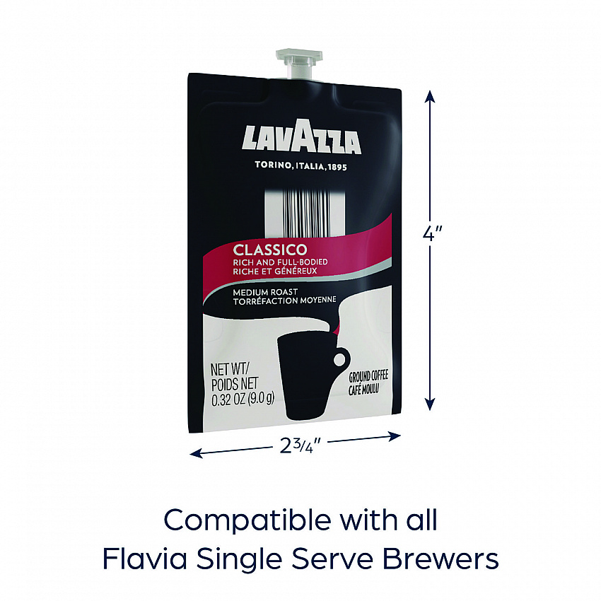 FLAVIA Coffee Freshpacks, Classico, 85/Carton (MDR00277)