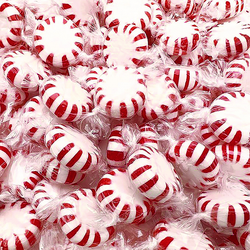 Starlight Mints, Individually Wrapped, 5 lb Bag, Approximately 425 Pieces/Bag (MYS23909)