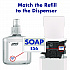 Food Processing Advanced Hand Sanitizer E3 Gel, 1,200 mL Bottle, Fragrance-Free, For ES6 Dispensers, 2/Carton (646102)